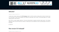 Desktop Screenshot of evofrontpage.com